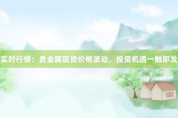 实时行情：贵金属现货价格波动，投资机遇一触即发
